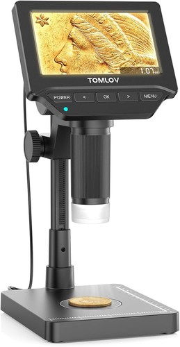 Coin microscope with - with, precision