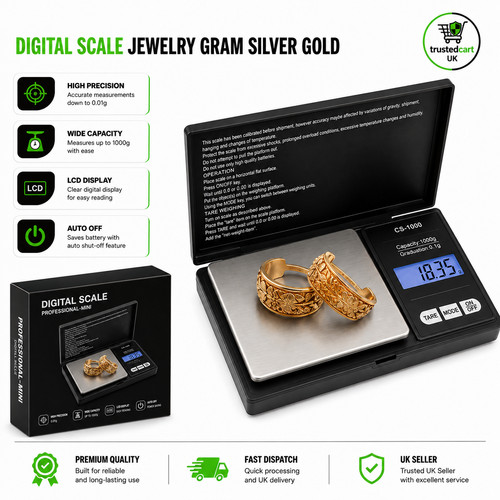 Digital scale 1000g 1g - scale, 0.1g
