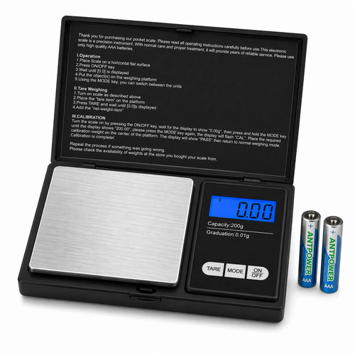 Digital pocket scale 01g - scale, 0.01g