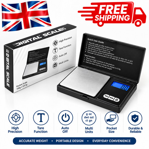 Digital pocket scale 500g - scale,