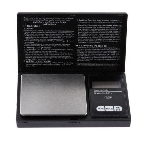 Digital pocket scale 1000g - digital,