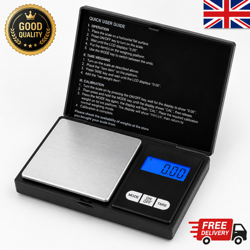 Digital pocket scales 1000g - scales,