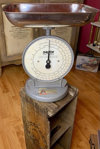 Vintage salter coin checker - vintage,