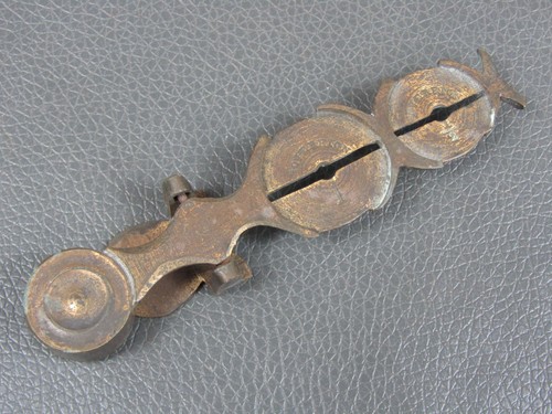 Antique brass coin sovereign