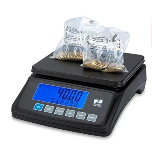 Coin counting scale checker - coin,