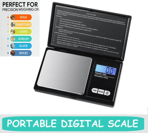 Digital pocket scale 500g - digital,