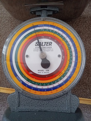 Salter vintage coin checker - salter,