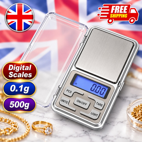 Digital scales 01g 500g - scales,